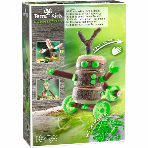 HABA Terra Kids Connectors – Konstruktions-Set Technik