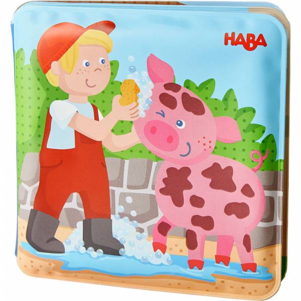 Badebuch "Waschtag bei Schwein und Kuh"