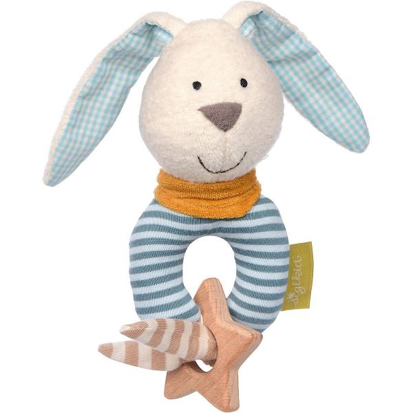 SIGIKID Greifling Hase blau Green