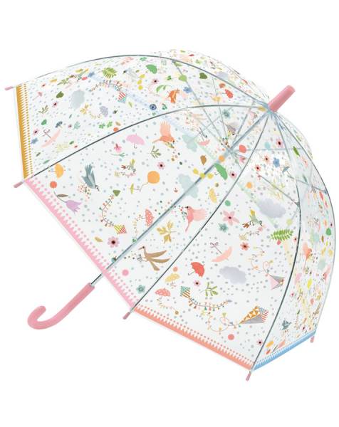 DJECO Regenschirme Kleinen Freunde (transparent/bunt)