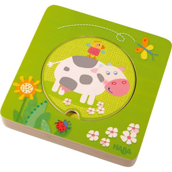 HABA Holzpuzzle "Bauernhof-Freunde"