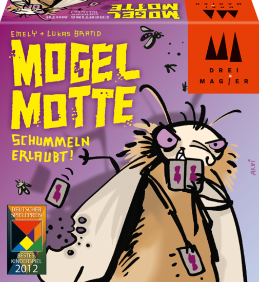 SCHMIDT-SPIELE & SELECTA Drei Magier®: Mogel-Motte