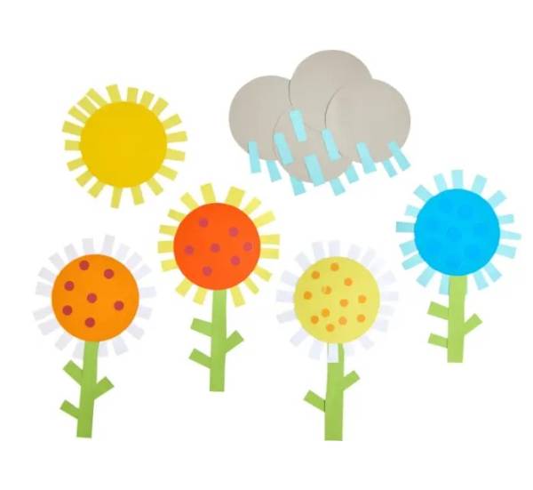 HABA Sachenmacher erstes Schneiden Blumen, Bastelset Sonnenblumen