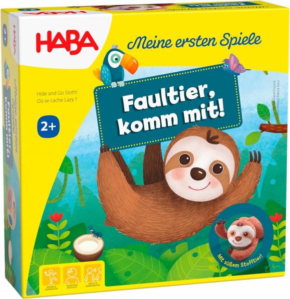 HABA Meine ersten Spiele – Faultier, komm mit!