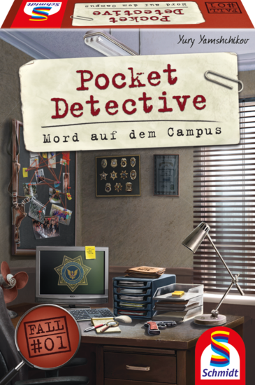 SCHMIDT-SPIELE & SELECTA Pocket Detective – Mord auf dem Campus