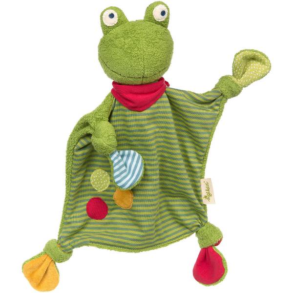 SIGIKID Schnuffeltuch Frosch Green