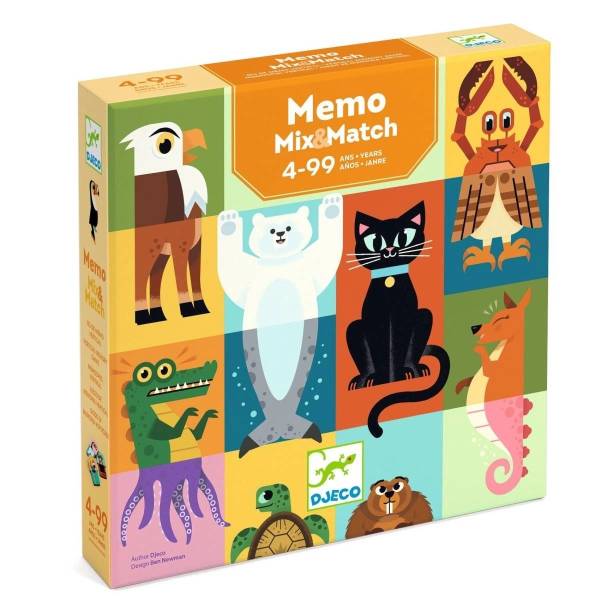 DJECO Memo Mix und Match