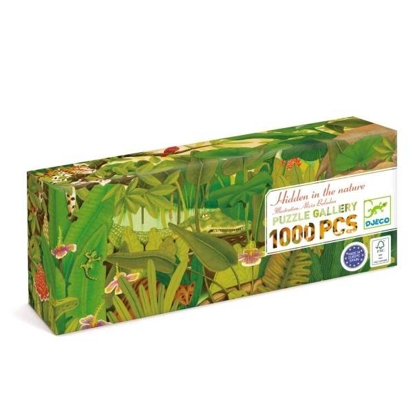 DJECO Puzzle Gallery: Versteckt 1000 Teile