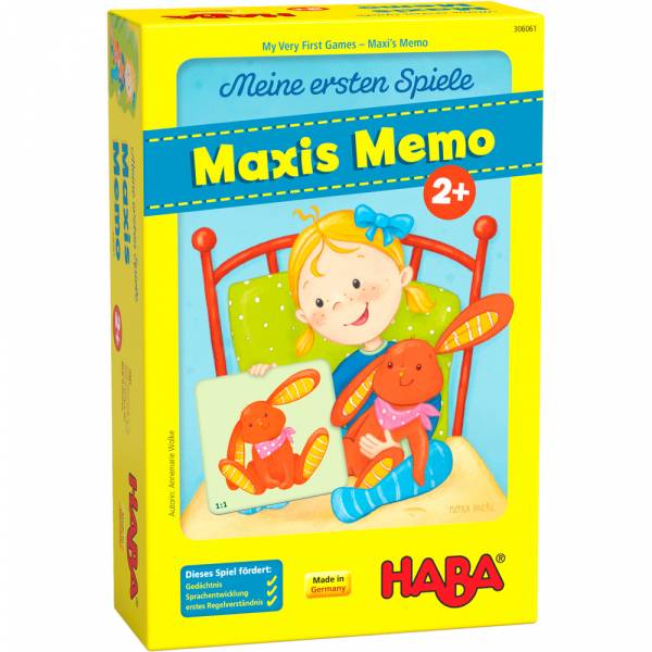 HABA Meine ersten Spiele – Maxis Memo
