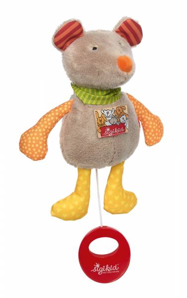 SIGIKID Mini-Spieluhr Maus (Schlaf Kinchen Schlaf)