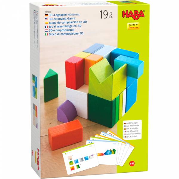 HABA 3D-Legespiel Würfelmix