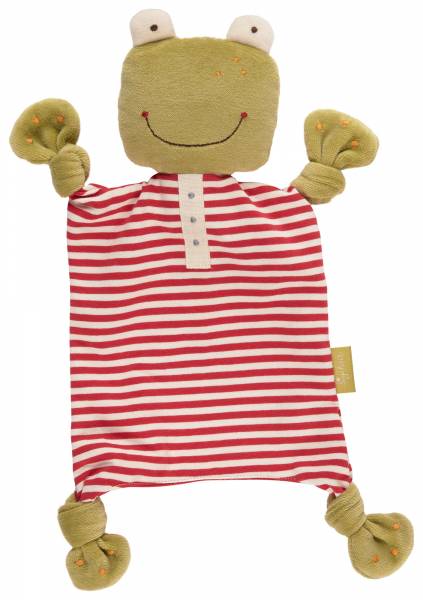 Organic Schnuffeltuch Frosch