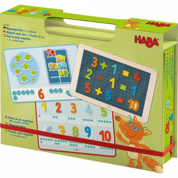 HABA Magnetspiel-Box 1, 2, Zählerei