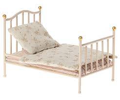 MAILEG Vintage Bett, Rose