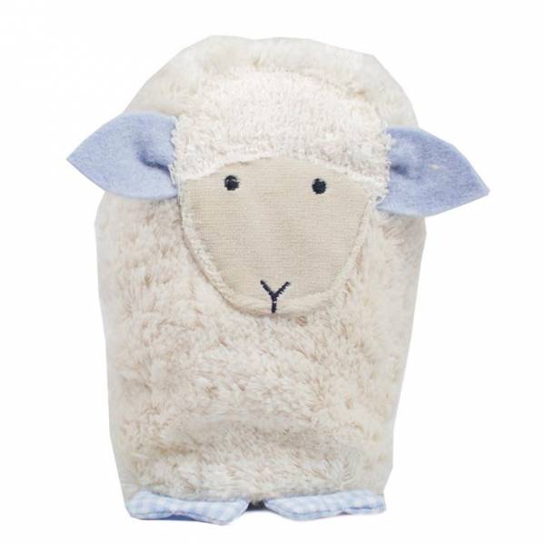 Schaf natur weiss Lavendel Mini Kissen