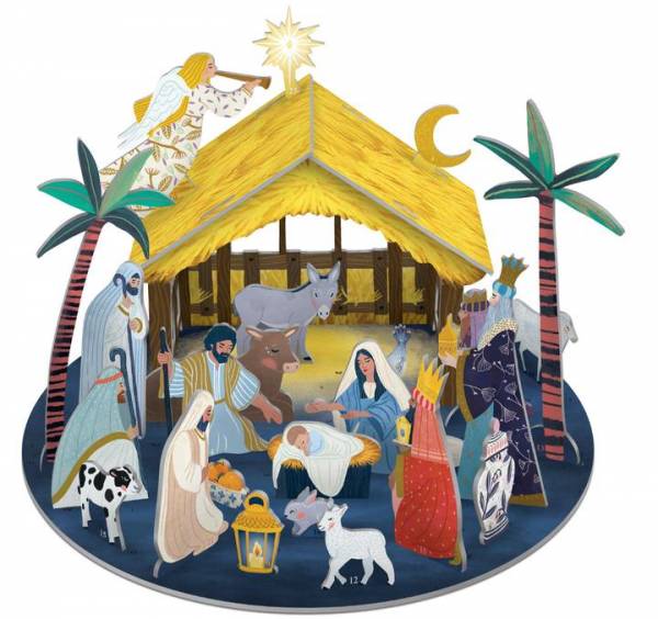 Adventkalender, Der Weg zur Krippe