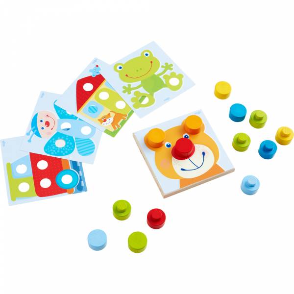 HABA Steckspiel Kunterbunte Welt