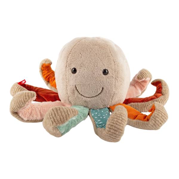 SIGIKID Kuscheltier Oktopus, Patchwork Sweety