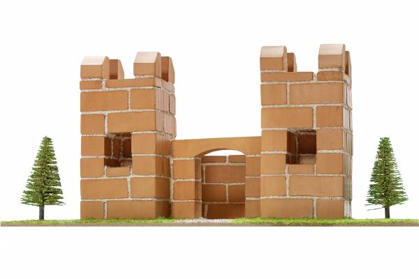 Teifoc Steinbausatz "kleine Burg"