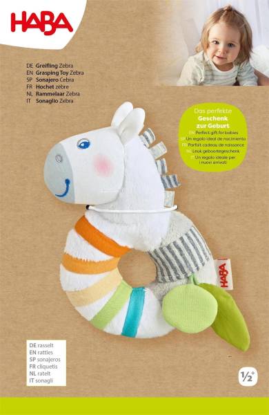 HABA Greiflin Zebra