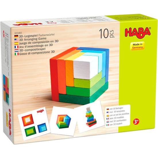 HABA 3D-Legespiel Farbenwürfel