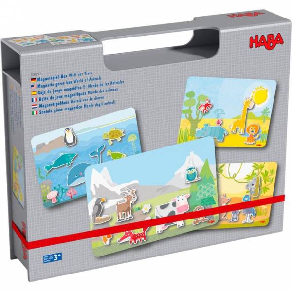 HABA Magnetspiel-Box Welt der Tiere