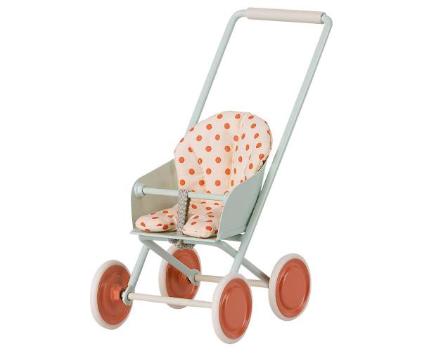 MAILEG Kinderwagen, Micro (Himmelblau)