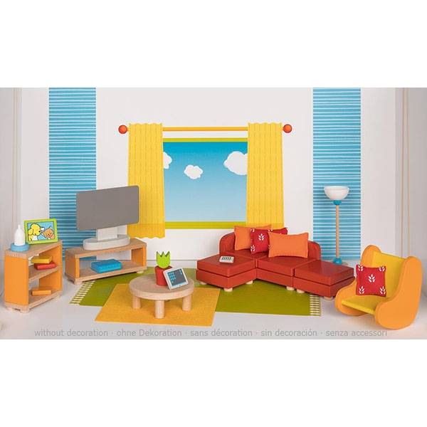GOKI Wohnzimmer Puppenhaus