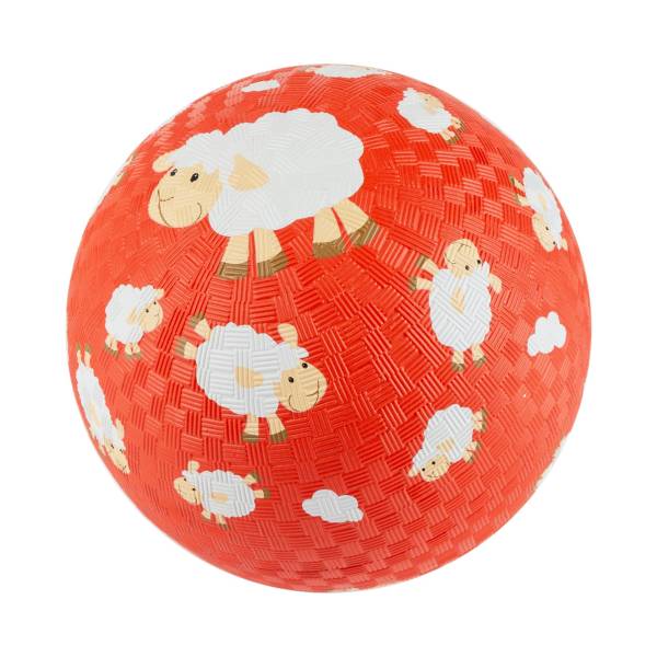SIGIKID Kinder Spielball Schaf rot, 17 cm