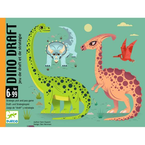 DJECO Kartenspiele: Dino Draft