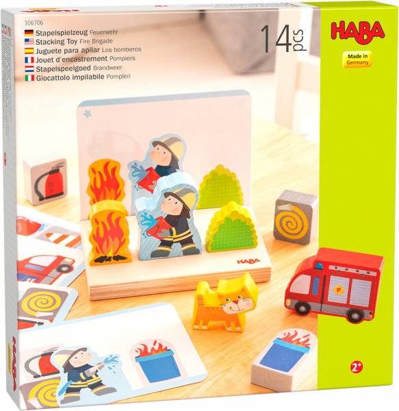 HABA Stapelspielzeug Feuerwehr