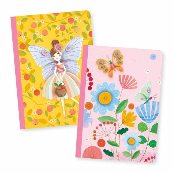 DJECO DinA6+ Notizbücher: Rose