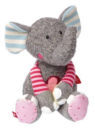 SIGIKID Kuscheltier Elefant im Patchworkstyle