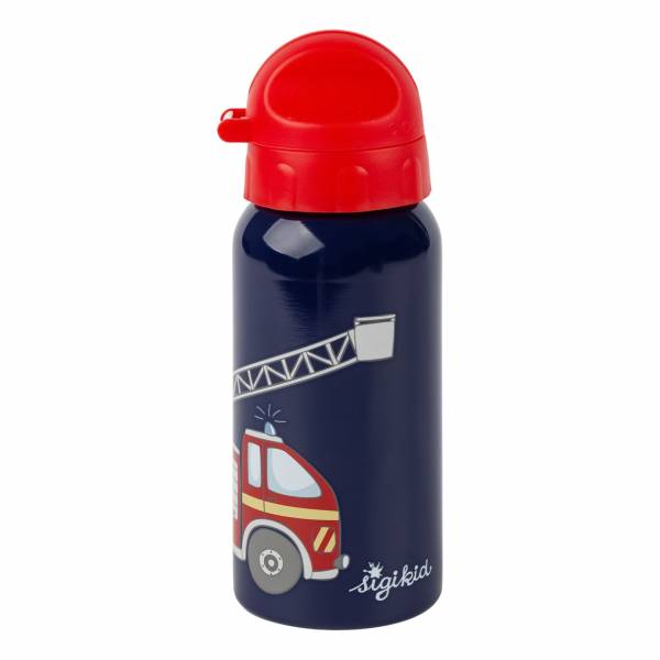 SIGIKID Edelstahl KinderTrinkflasche Feuerwehr, 400ml