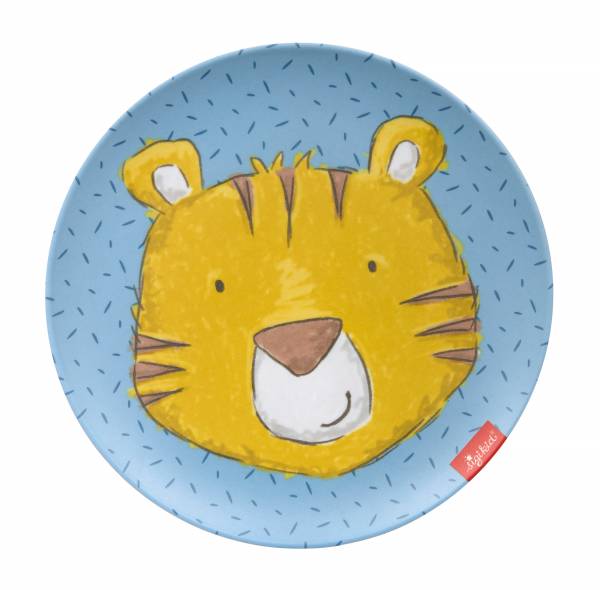 SIGIKID Melamin Kinderteller Tiger