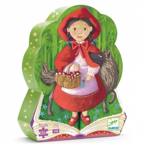 DJECO Formenpuzzle "Little red riding hood"