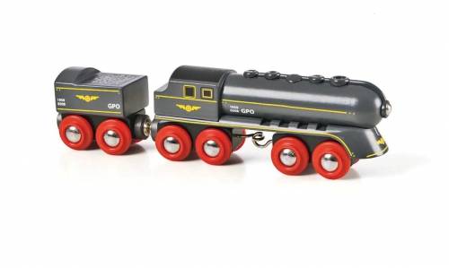 BRIO Schwarzer Kugelblitz mit Tender (Speedy Bullet)
