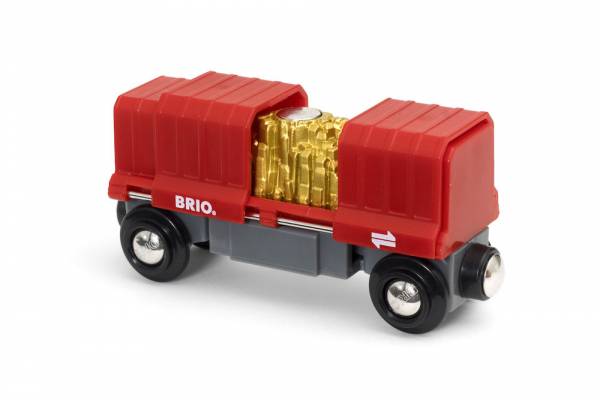 BRIO Container Goldwaggon