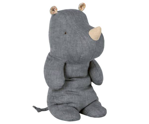 MAILEG Safari-Freunde, Nashorn medium (grau-grün)