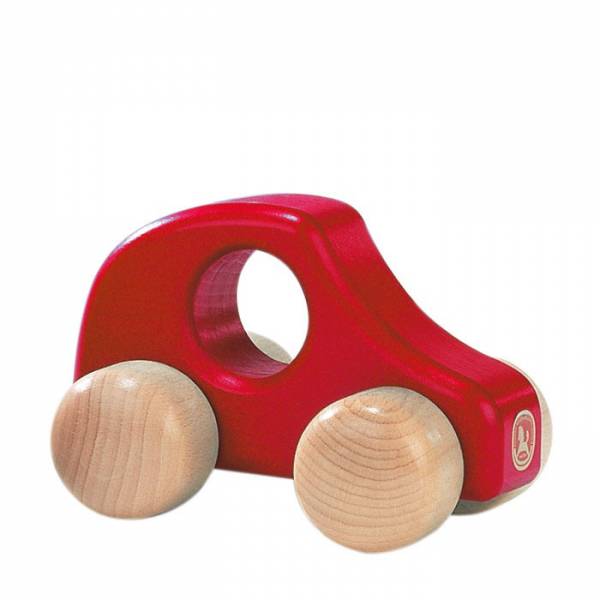 Holzauto klein rot