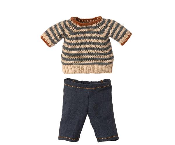 MAILEG Bluse und Hose für Teddy Papa