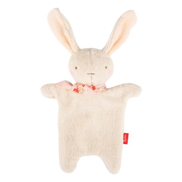 SIGIKID Family Baby Schnuffeltuch Hase, weiß