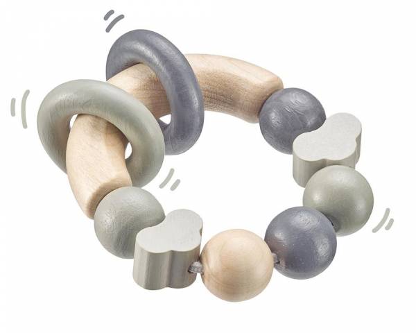 SELECTA Greifling "Glücksgriff" (Bellybutton), grau