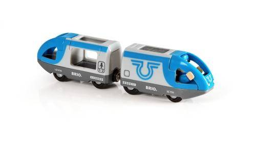 BRIO Blauer Reisezug (Batteriebetrieb)