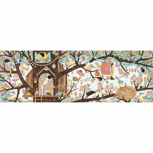 DJECO Puzzle Gallerie: Das Baumhaus - 200 Teile
