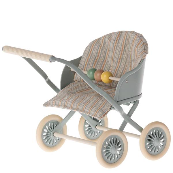 MAILEG Kinderwagen Baby-Blau