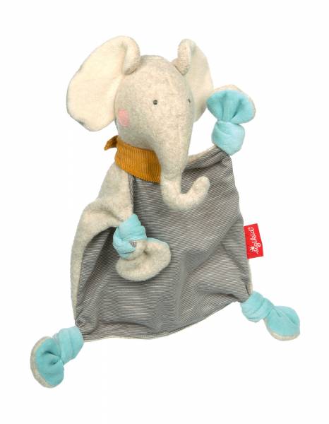 SIGIKID Schnuffeltuch Elefant, Gold Collection