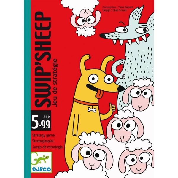 DJECO Kartenspiel Swip 'Sheep