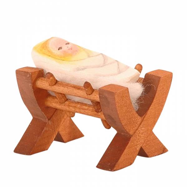 OSTHEIMER Krippe mit Kind II 2 Teile