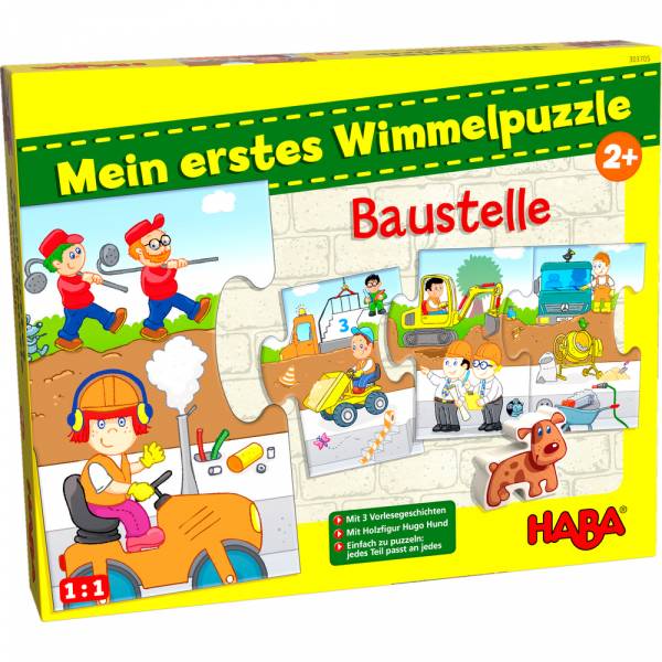 Mein erstes Wimmelpuzzle – Baustelle